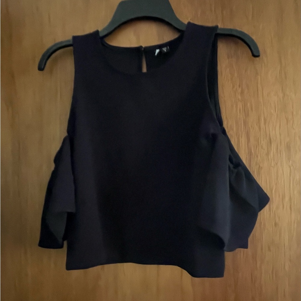 NWT Paris Sunday Cold Shoulder Top Size Small